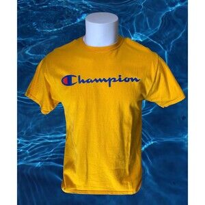 Golden Yellow Champion Tee Size Medium